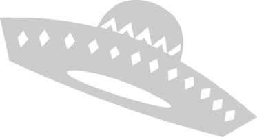 Sombrero with moustache vector