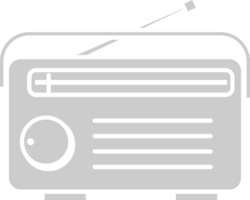 Radio vintage vector