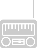 Radio vintage vector