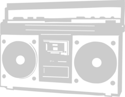 Radio 80's vector