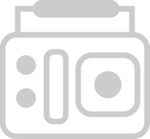 Radio outline vector