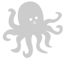 Octopus cute vector