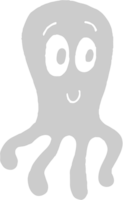 Octopus cute vector