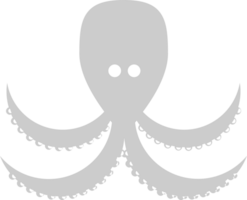 pulpo linda vector