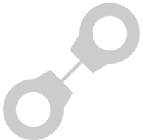 Police handcuff vector