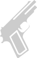 Police hand gun  vector