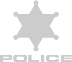 Police badge vector