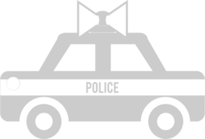 Police car vector