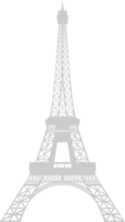 Paris detail eiffel tower vector