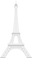 Paris detail eiffel tower vector