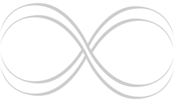 infinito contorno vector