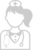 Nurse stethoscope  vector