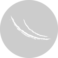 rascar en forma de círculo vector