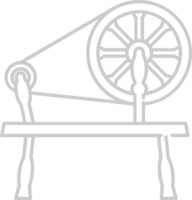 Old sewing machine vector