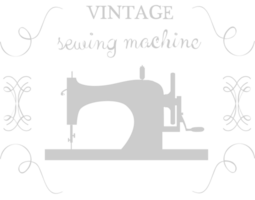 Sewing machine vector