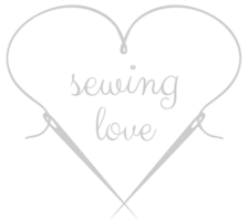 Sewing typography vector