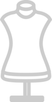 Sewing mannequin vector