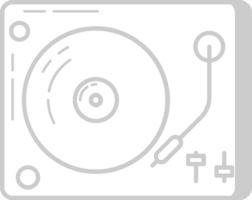 tocadiscos vector