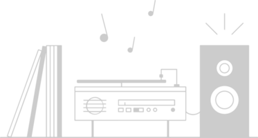 Record player vector