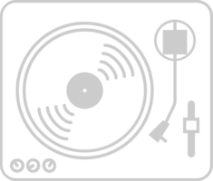 tocadiscos vector