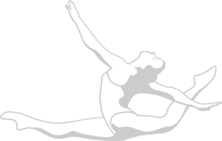 Olympic fencing gymnastic vector
