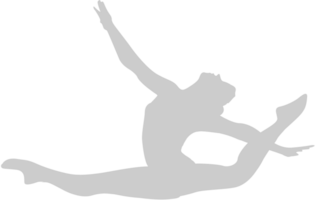 gimnasia olímpica vector