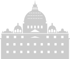 Roma S t. de pedro basílica vector