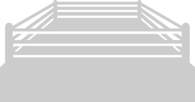 Wrestling arena ring vector