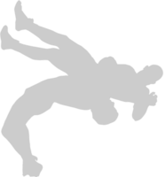 Wrestling technique vector