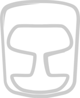 Wrestling mask vector