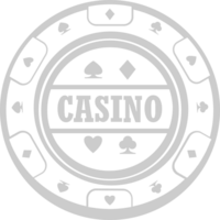 Vegas gambling chip vector