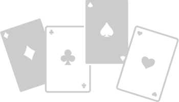 Vegas deck of card vector