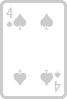 Vegas deck of card vector