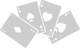 Vegas deck of card vector