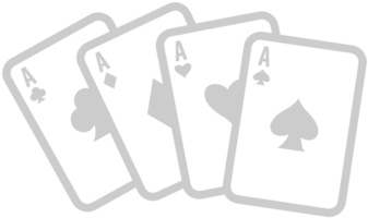 Vegas deck of card vector