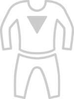 Superhero costume vector