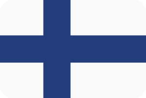 bandera de finlandia vector