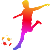 jugador de fútbol vector