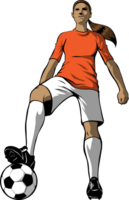 Soccer Player vector