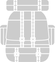 explorar equipo espalda paquete vector