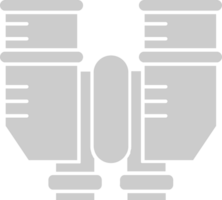 Scout equipment binocular vector