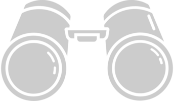 Scout equipment binocular vector