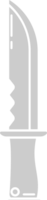  Scout equipment knife vector