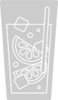 jugo de hielo vector