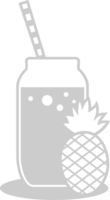 Juice pinneaple vector