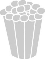 palomitas de cine vector