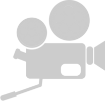 Movie camera vector