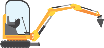 Excavator vector