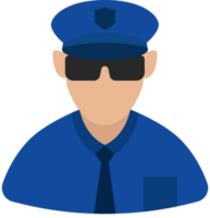Oficial de policía vector