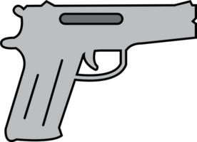 pistola vector